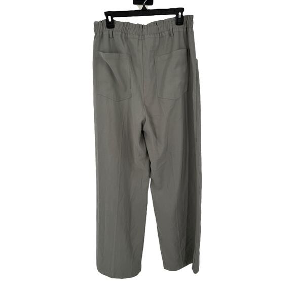 Steve Madden pants Paperbag waist wide leg utility size Large L - Picture 5 of 9